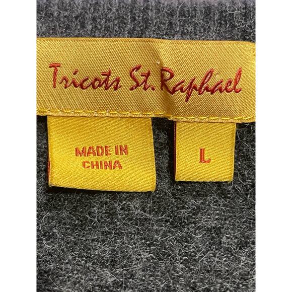 Tricots St. Raphael Sweater Men's Size Large Alpaca Wool Blend Jumper - Picture 8 of 9